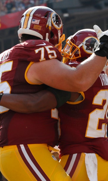 Redskins thrive in red zone to beat Browns 31-20